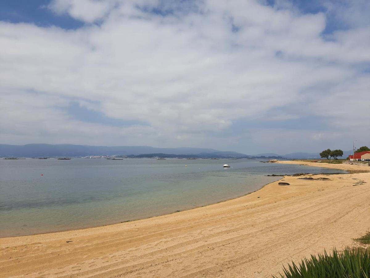 Apartamento A Pie De Playa En As Sinas. Villanueva De Arosa Dış mekan fotoğraf
