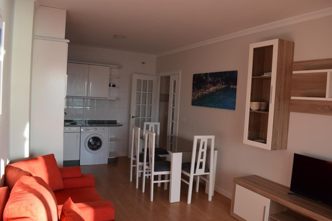 Apartamento A Pie De Playa En As Sinas. Villanueva De Arosa Dış mekan fotoğraf